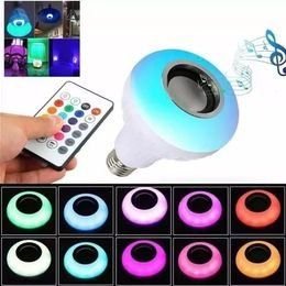 Bombillo Parlante Led Bluetooth Multicolor Rgb + Control