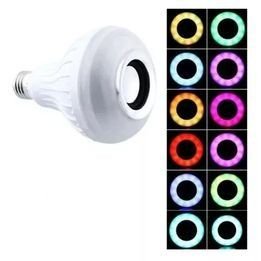Bombillo Parlante Led Bluetooth Multicolor Rgb + Control