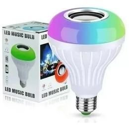 Bombillo Parlante Led Bluetooth Multicolor Rgb + Control