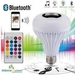 Bombillo Parlante Led Bluetooth Multicolor Rgb + Control