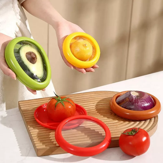 Juego De Recipientes De Almacenamiento De Frutas Y Verduras